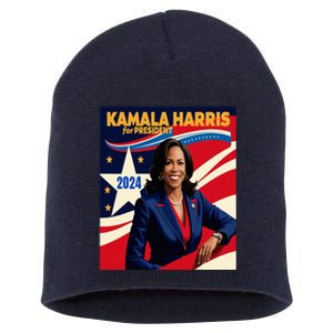 President Harris Short Acrylic Beanie