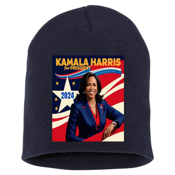 President Harris Short Acrylic Beanie