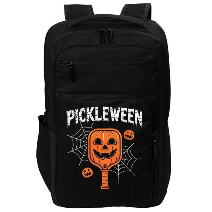 Pickleween Halloween Pickleball Players Impact Tech Backpack