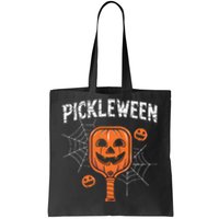 Pickleween Halloween Pickleball Players Tote Bag