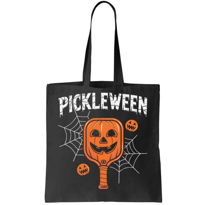 Pickleween Halloween Pickleball Players Tote Bag