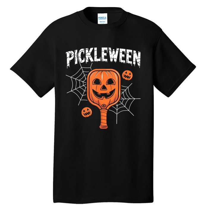 Pickleween Halloween Pickleball Players Tall T-Shirt