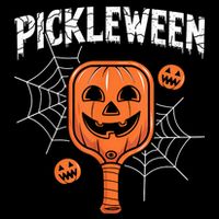 Pickleween Halloween Pickleball Players 16 in Basic Backpack