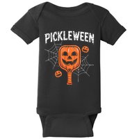 Pickleween Halloween Pickleball Players Baby Bodysuit