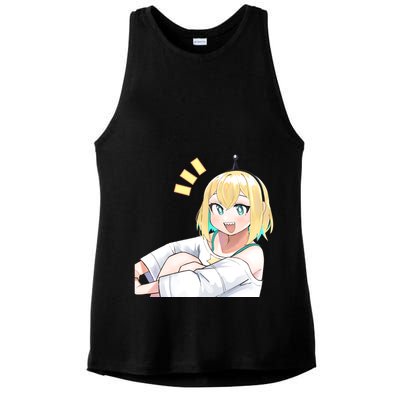Pikamee Hi Ladies PosiCharge Tri-Blend Wicking Tank