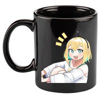 Pikamee Hi 11oz C Handle Ceramic Mug