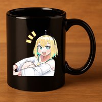 Pikamee Hi 11oz C Handle Ceramic Mug