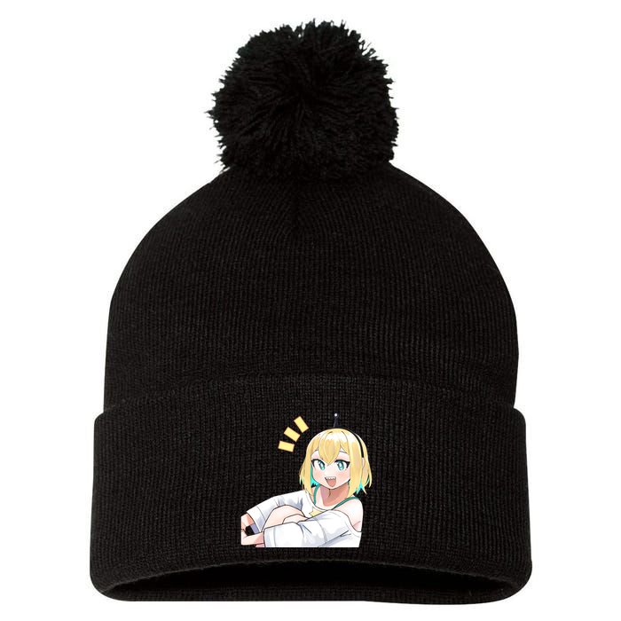Pikamee Hi Pom Pom 12in Knit Beanie