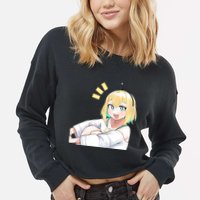 Pikamee Hi Cropped Pullover Crew