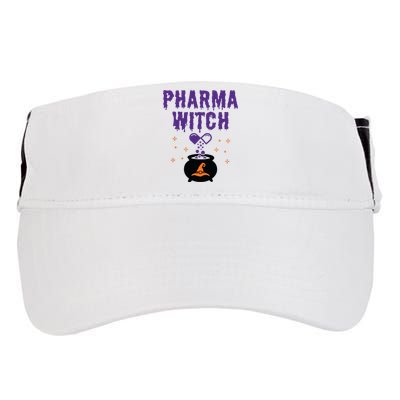 Pharmacist Halloween Pharmacy Tech Women Pharma Witch Adult Drive Performance Visor