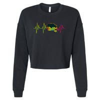 Pharmacist Heartbeat Pharmacy Technician PharmD Graphic Cropped Pullover Crew