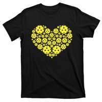 Pickleball Heart Pickleball Game Marker Players T-Shirt