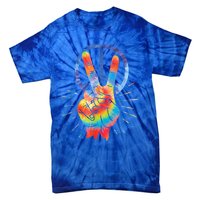 Peace Hand Peace Sign Tie Dye Tie-Dye T-Shirt