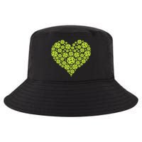 Pickleball Heart Professional Pickleball Game Players Great Gift Cool Comfort Performance Bucket Hat