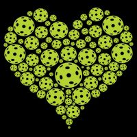 Pickleball Heart Professional Pickleball Game Players Great Gift Backpack