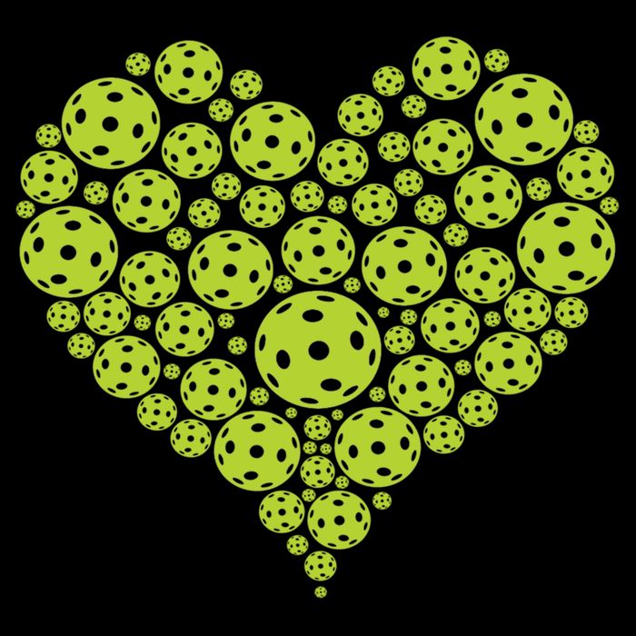 Pickleball Heart Professional Pickleball Game Players Great Gift Backpack