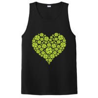 Pickleball Heart Professional Pickleball Game Players Great Gift PosiCharge Competitor Tank