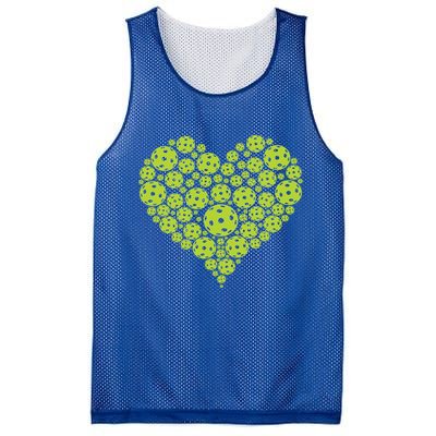 Pickleball Heart Professional Pickleball Game Players Great Gift Mesh Reversible Basketball Jersey Tank