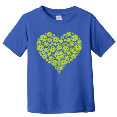 Pickleball Heart Professional Pickleball Game Players Great Gift Toddler T-Shirt