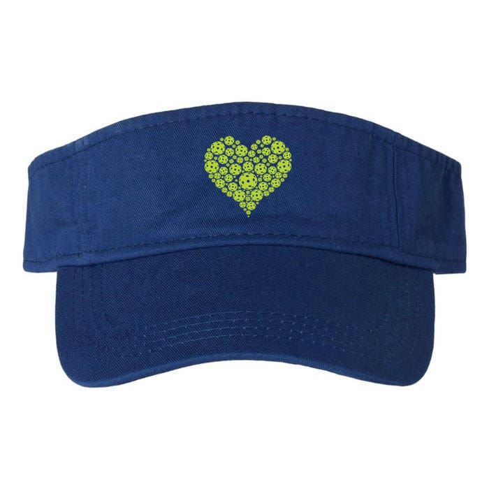 Pickleball Heart Professional Pickleball Game Players Great Gift Visor
