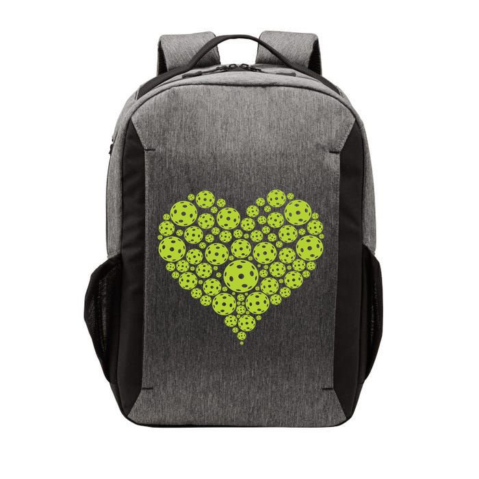 Pickleball Heart Professional Pickleball Game Players Great Gift Vector Backpack