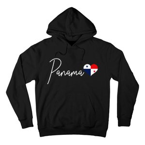 Panama Heart Pride Panamanian Flag Hoodie