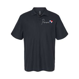 Panama Heart Pride Panamanian Flag Softstyle Adult Sport Polo