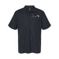 Panama Heart Pride Panamanian Flag Softstyle Adult Sport Polo