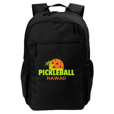Pickleball Hawaii Palm Tree Gift Backpack