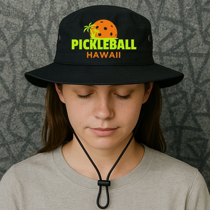 Pickleball Hawaii Palm Tree Gift Bucket Hat
