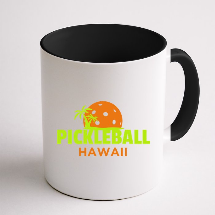 Pickleball Hawaii Palm Tree Gift Mug