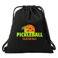 Pickleball Hawaii Palm Tree Gift Drawstring Bag