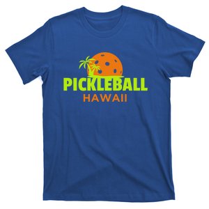 Pickleball Hawaii Palm Tree Gift T-Shirt