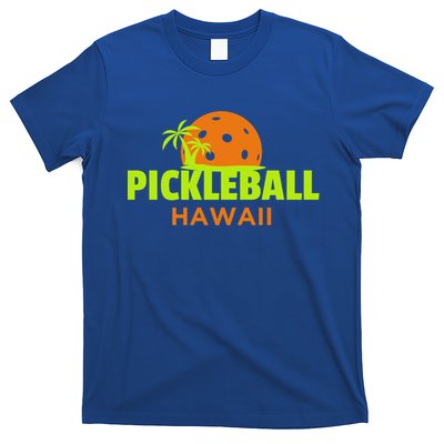 Pickleball Hawaii Palm Tree Gift T-Shirt