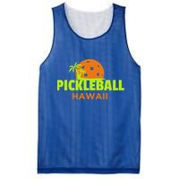 Pickleball Hawaii Palm Tree Gift Mesh Reversible Basketball Jersey Tank