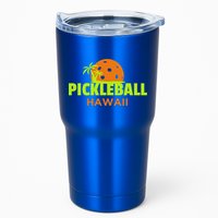 Pickleball Hawaii Palm Tree Gift Tumbler