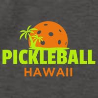 Pickleball Hawaii Palm Tree Gift Vector Backpack