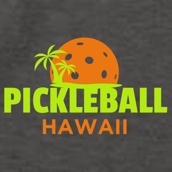 Pickleball Hawaii Palm Tree Gift Vector Backpack