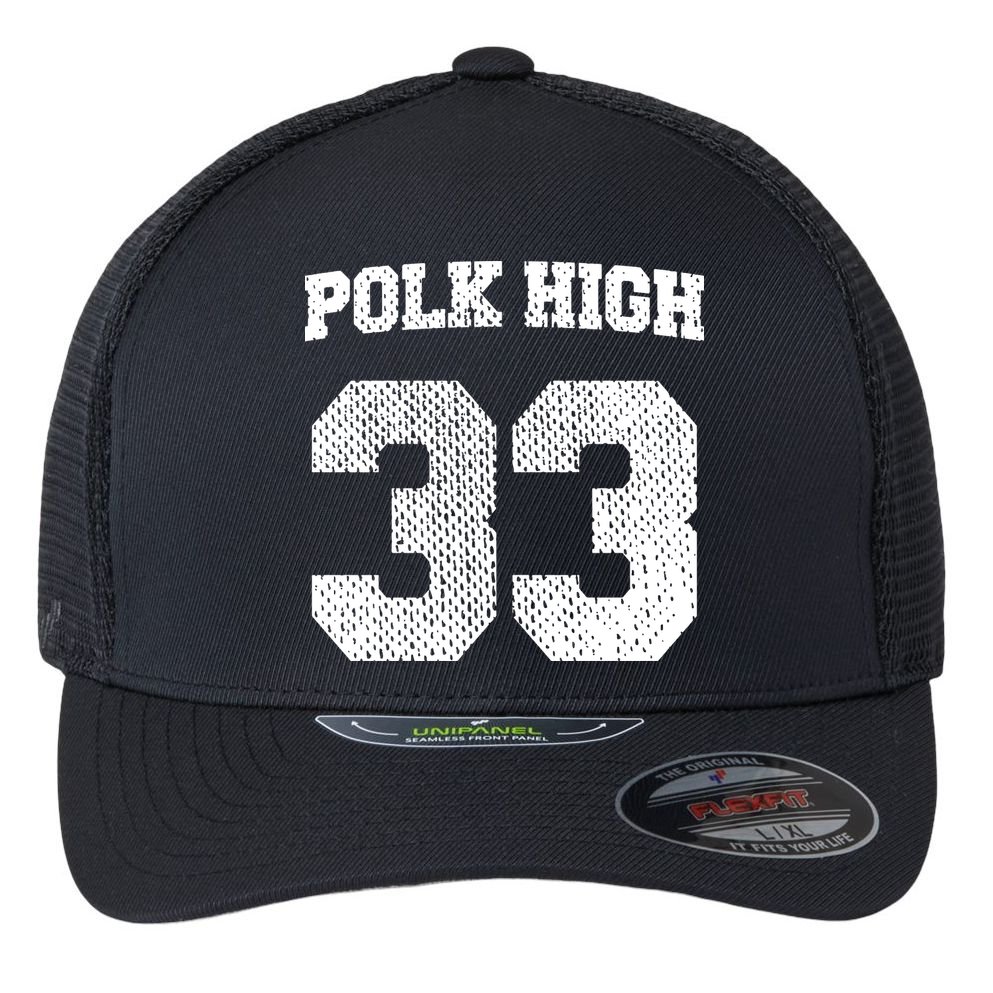 Polk High Flexfit Unipanel Trucker Cap