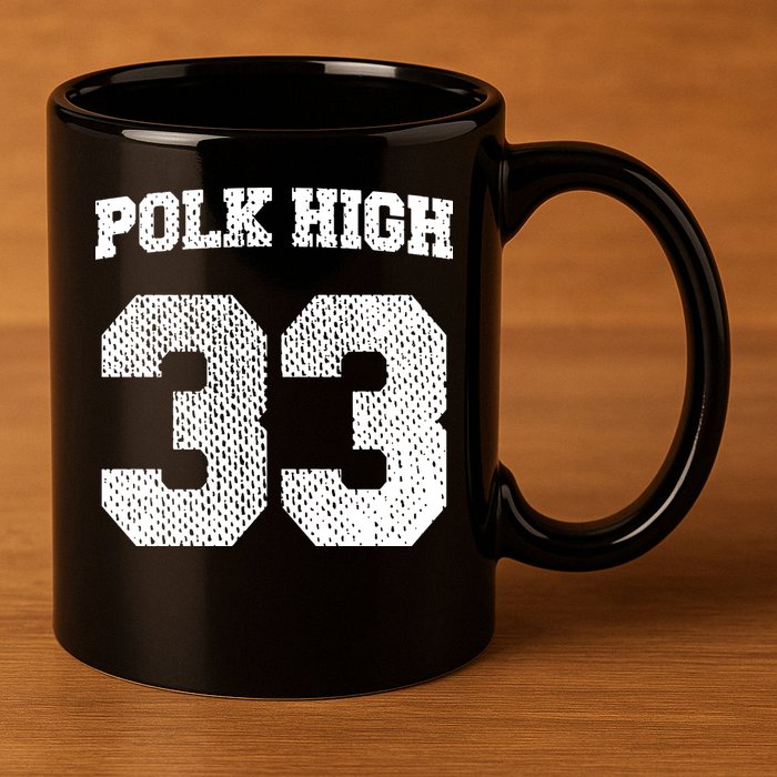 Polk High 11oz C Handle Ceramic Mug