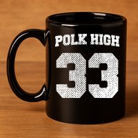 Polk High 11oz C Handle Ceramic Mug