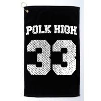 Polk High Golf Towel