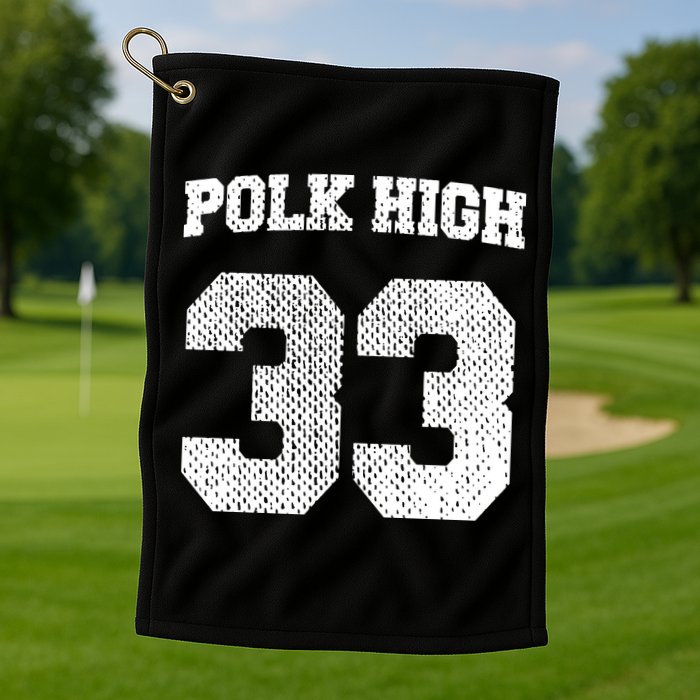 Polk High Golf Towel
