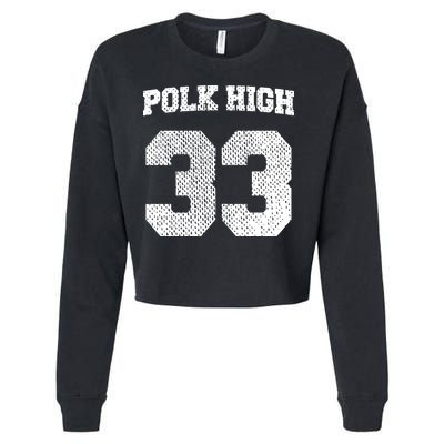 Polk High Cropped Pullover Crew