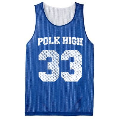 Polk High Mesh Reversible Basketball Jersey Tank