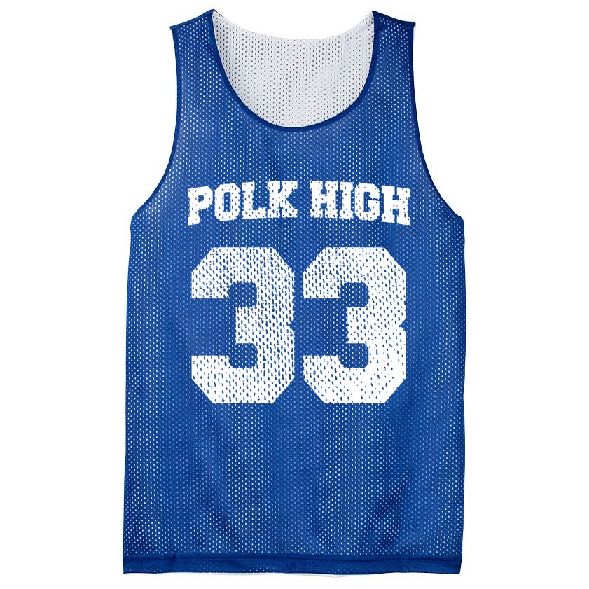 Polk High Mesh Reversible Basketball Jersey Tank