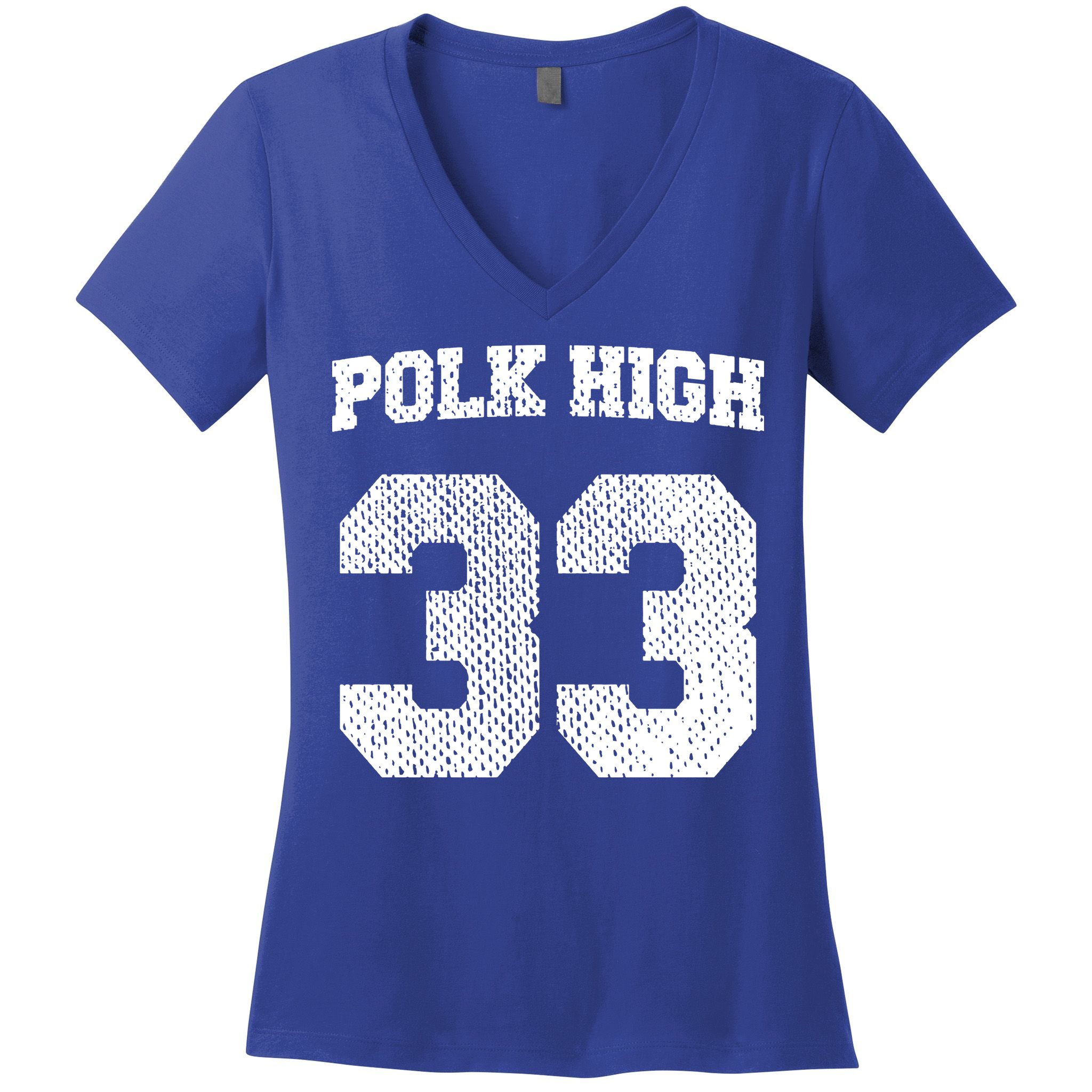 Polk High Women's V-Neck T-Shirt