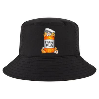 Pomeranian Happy Pills Cool Comfort Performance Bucket Hat