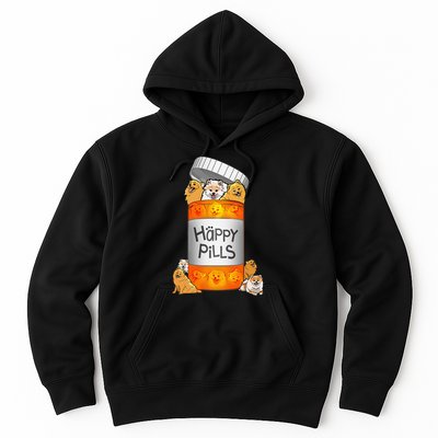 Pomeranian Happy Pills Hoodie