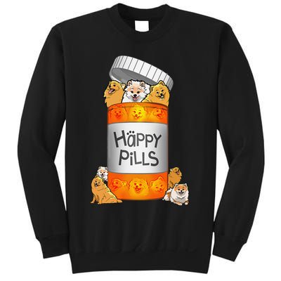 Pomeranian Happy Pills Sweatshirt